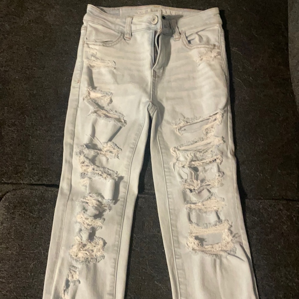 Next level stretch ae ripped jeans